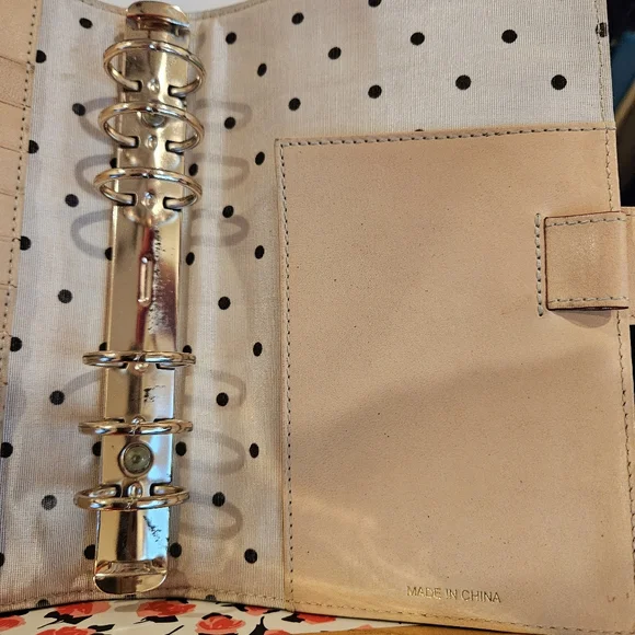 RARE!! Gunmetal KATE SPADE WELLESLEY PERSONAL PLANNER